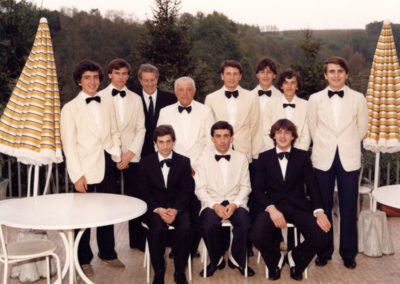 Staff di sala ristorante vittoria 1976