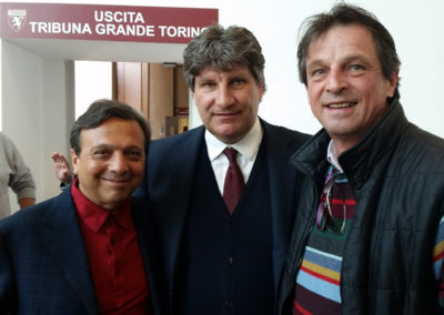 Con Piero Chiambretti e Antonio Comii
